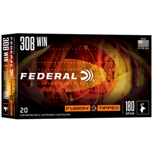 FEDERAL FUSION 308 WIN 180GR TIPPED FUSION 20RD