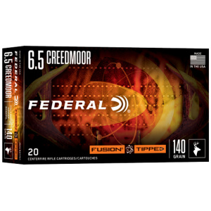 FEDERAL FUSION 6.5 CM 140GR TIPPED FUSION 20RD 10BX/CS