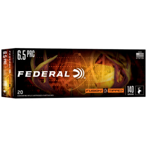 FEDERAL FUSION 6.5 PRC 140GR TIPPED FUSION 20RD