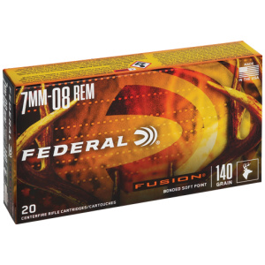 FEDERAL FUSION 7MM-08 140GR 20RD