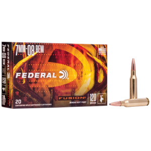 FEDERAL FUSION 7MM-08 120GR 20RD