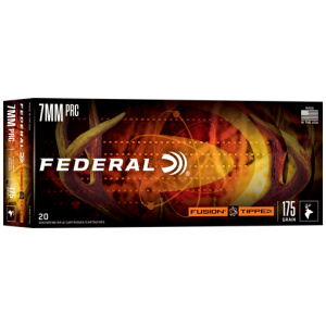 FEDERAL FUSION 7MM PRC 175GR - TIPPED FUSION 20RD 10BX/CS
