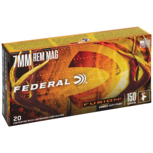 FEDERAL FUSION 7MM REM MAG 150GR