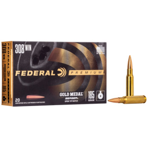 FEDERAL GOLD MEDAL 308 WIN 185GR JUGGERNAUT 20RD