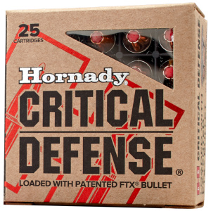 HORNADY CRITICAL DEFENSE  327 - FEDERAL 80GR FTX 25RD 10BX/CS