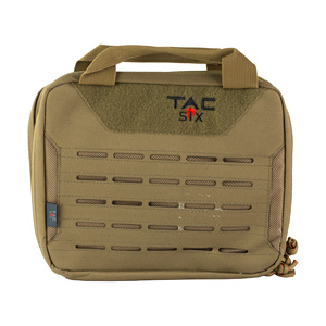 ALLEN TAC SIX CREW PISTOL CASE TAN
