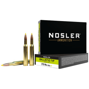 NOSLER BALLISTIC TIP 270 WIN 140GR 20RD