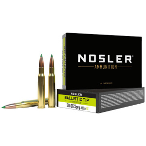 NOSLER BALLISTIC TIP 30-06 125GR 20RD
