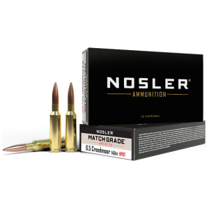 NOSLER MATCH GRADE 6.5CM 140GR