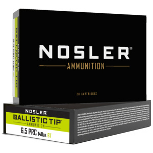 NOSLER BALLISTIC TIP 6.5 PRC 140GR 20RD
