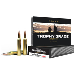 NOSLER TROPHY GRADE 7MM REM MAG 160GR ACCUBOND 20RD