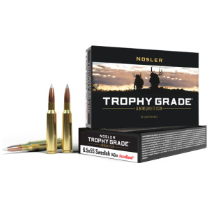NOSLER TROPHY GRADE 6.5X55 SWEDE MAUSER