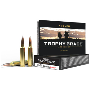 NOSLER TROPHY 6.5MMX284 NORMA 140GR ACCUBOND 20RD