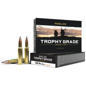 NOSLER TROPHY GRADE 308 WIN 165GR