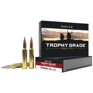 NOSLER TROPHY GRADE LONG RANGE 33 NOSLER 265GR ABLR 20RD