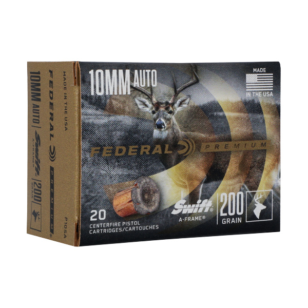 FEDERAL 10MM 200GR A-FRAME JHP