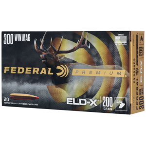 FEDERAL 300 WIN MAG 200GR ELD-X