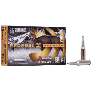FEDERAL 6.5CM 130GR TERMINAL ASCENT 20RD