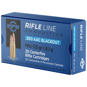 PPU 300 AAC 125GR FMJ