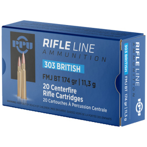 PPU 303 BRITISH 174GR FMJ