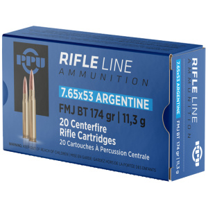 PPU 7.65X53 ARGENTINE MAUSER