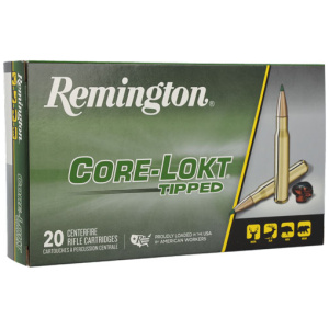 REMINGTON 308 WIN 180GR TIPPED CORE-LOKT 20RD