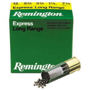 REMINGTON EXPRESS 12GA 2.75" - 1-1/4OZ #7.5 25RD 10BX/CS