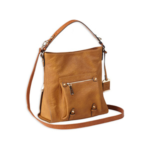 BULLDOG HOBO ANNA PURSE COGNAC
