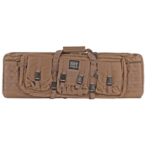 BULLDOG TACTICAL DOUBLE RIFLE CASE 37" TAN