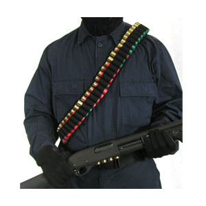 BLACKHAWK SHOTGUN BANDOLIER (55) BLK