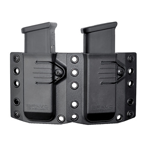 BRAVO DOUBLE MAG POUCH FOR GLOCK 19/17, SIG P320, HK VP9, CZP10