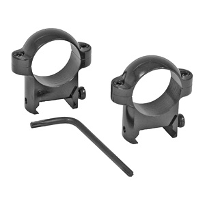 BURRIS MED 1" ZEE RINGS BLK