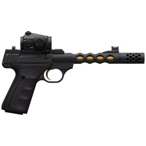 BROWNING BUCK MARK VISION BLACK/GOLD SUPPRESSOR READY-VORTEX RED DOT