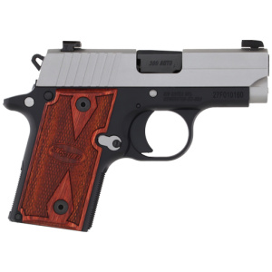 SIG P238 380 ACP 2.7" SAO XRAY-3 6/7RD TWO-TONE/ROSEWOOD