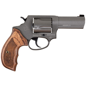 Taurus Defender 605 Handgun 357 Mag/38 Spl 5rd Capacity 3" Barrel  Black with Wood Grips Night Sights