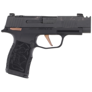 SIG P365 XL 9MM 3.1" XRAY-3 OR (2)10RD ROSE KIT/BLACK CA COMP