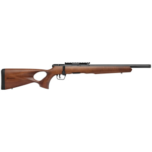 SAVAGE ARMS B22 22LR BLK/WOOD 18" THD