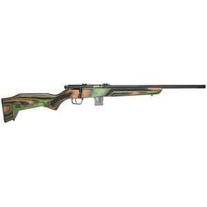 Savage Arms 93 Minimalist Green Rifle 22 WMR 10/rd 18" Barrel Green Wood
