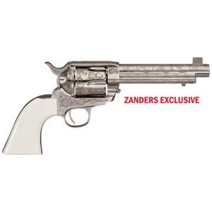 CIMARRON BAT MASTERSON 357 MAG PW FS 5.5" ENGRAVED NICKEL