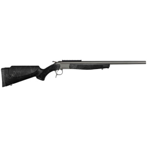 CVA SCOUT TD 350 LEGEND 20" - W/RAIL TUNGSTEN/BLK WEB