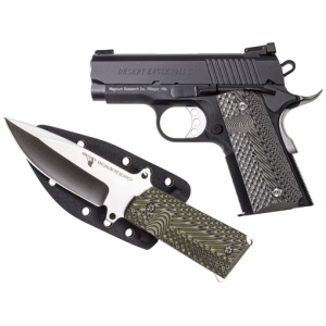 DESERT EAGLE 1911 45ACP 3" BK W/KNIFE 45 ACP