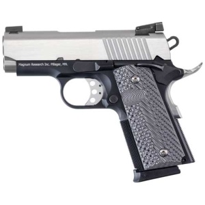 MAGNUM RESEARCH DESERT EAGLE 1911 U, TWO-TONE 45ACP 3" SS
