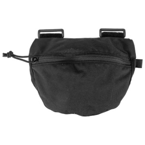 GGG GHP PC LOW ZIPPER POUCH BLACK