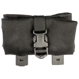 GREY GHOST GEAR ROLL UP DUMP POUCH BLACK