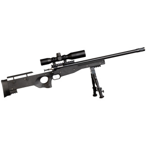 Crickett 22 LR Precision Rifle Black Package Stainless 16-1/8" Barrel
