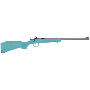 CRICKETT RIFLE G2 22LR BLUE SYNTHETIC/GOLD WEB STAINLESS