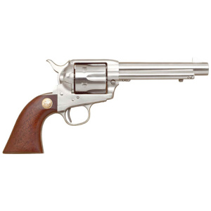 CIMARRON P-MODEL 38SPL/357MAG - PW 5.5" FS STAINLESS WALNUT