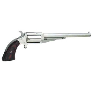 NAA MINI-REVOLVER "HOGLEG" - 22WMR 6" FS S/S WOOD