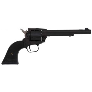 Heritage Rough Rider Steel Frame Handgun .22 LR/.22 WMR 6rd Capacity 6.5" Barrel Black Satin Finish Polymer Grips