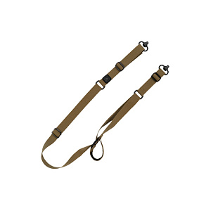 GROVTEC 2-PT SABRE SLING W/SWIVEL COYOTE